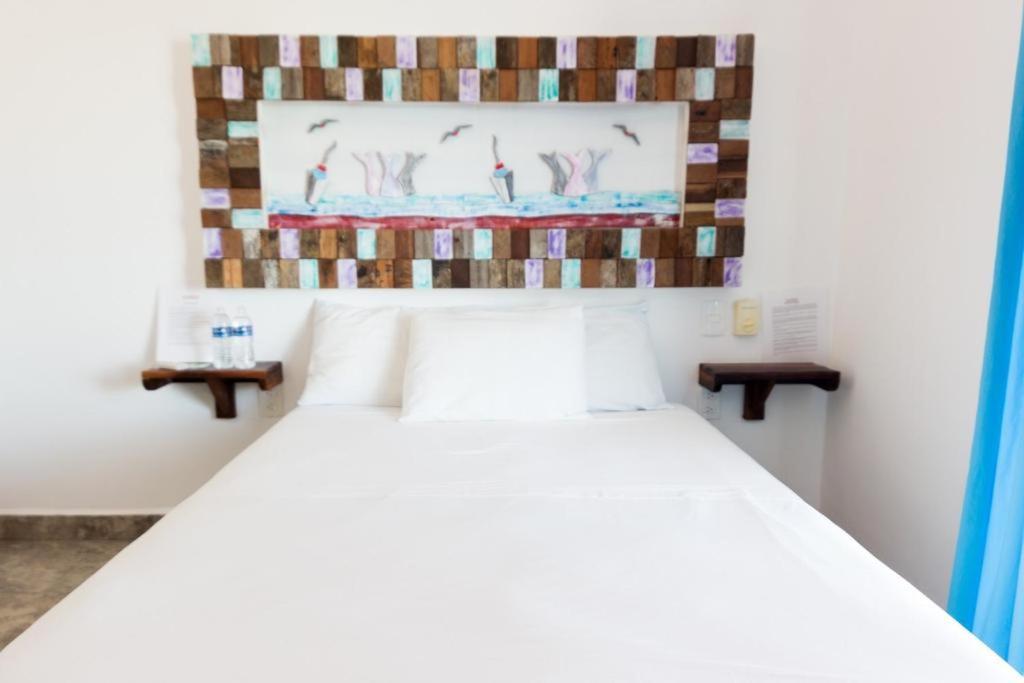 Hotel Blue Reef Frente Al Mar Mahahual Dış mekan fotoğraf