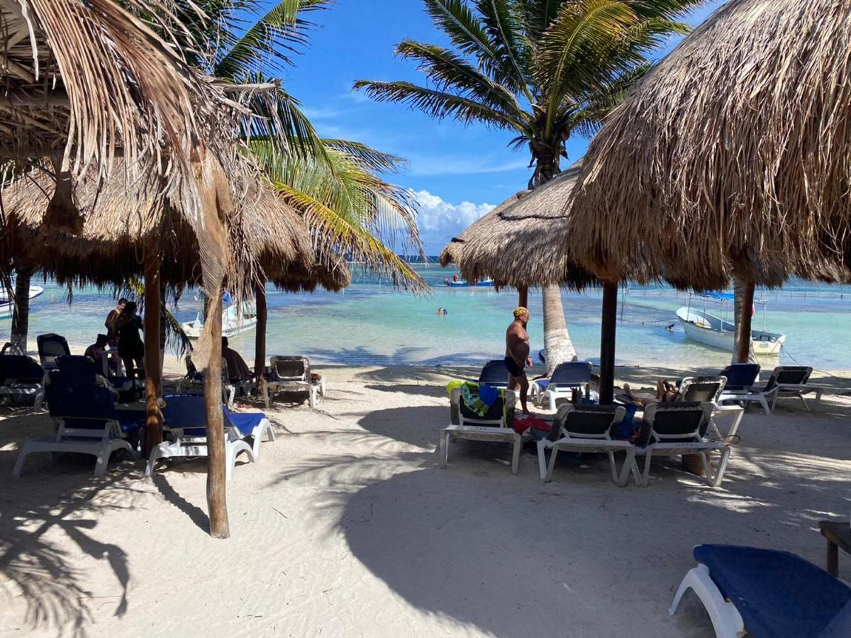 Hotel Blue Reef Frente Al Mar Mahahual Dış mekan fotoğraf