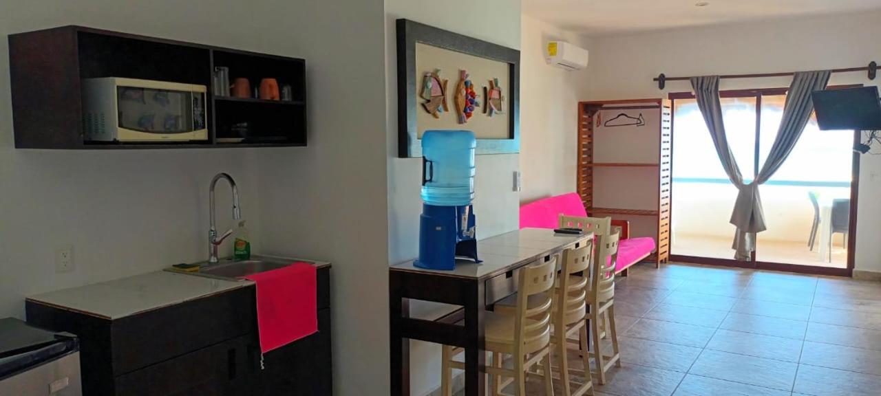 Hotel Blue Reef Frente Al Mar Mahahual Dış mekan fotoğraf