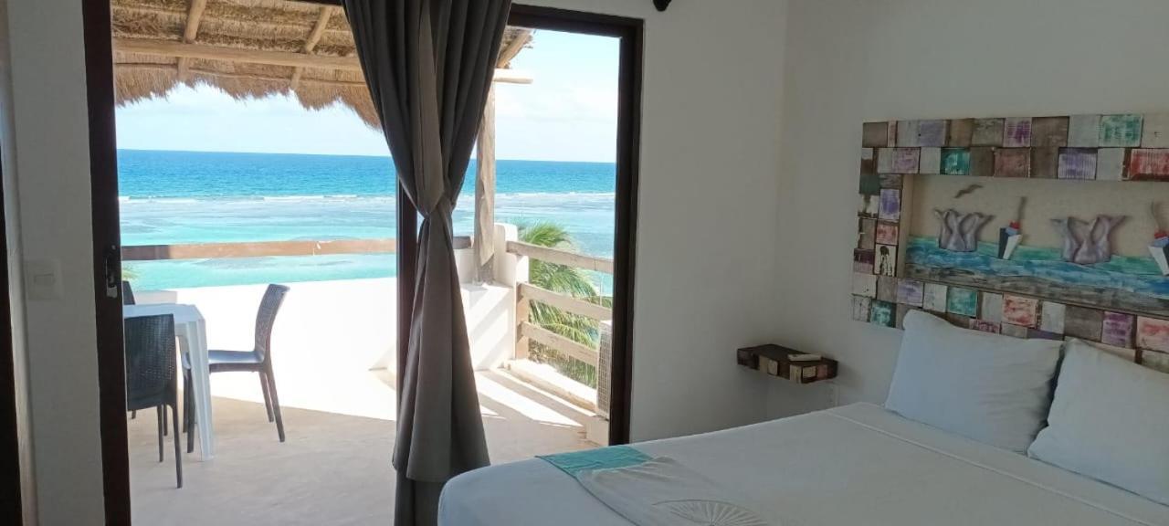 Hotel Blue Reef Frente Al Mar Mahahual Dış mekan fotoğraf