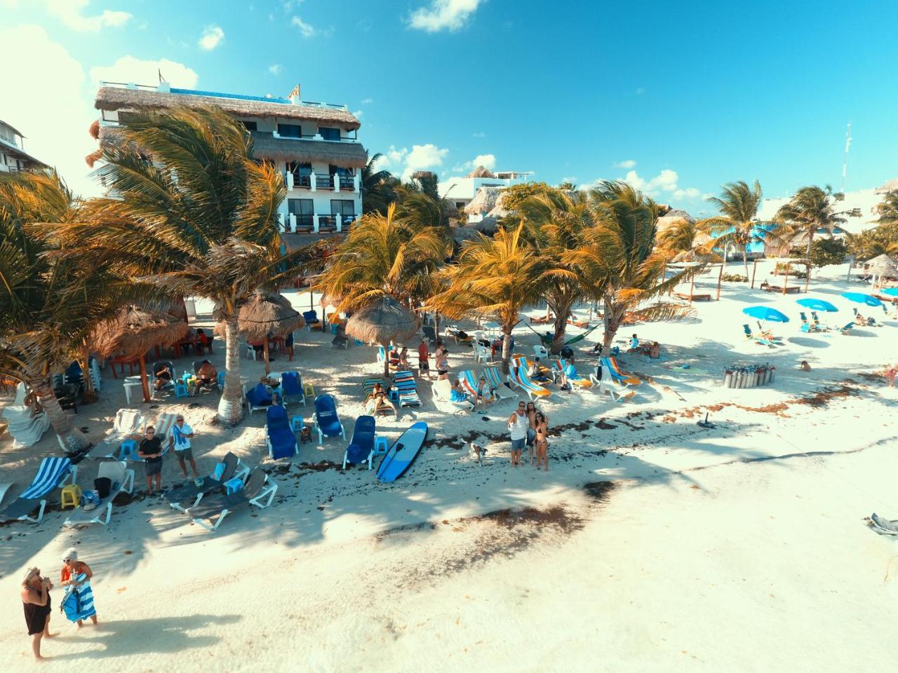 Hotel Blue Reef Frente Al Mar Mahahual Dış mekan fotoğraf