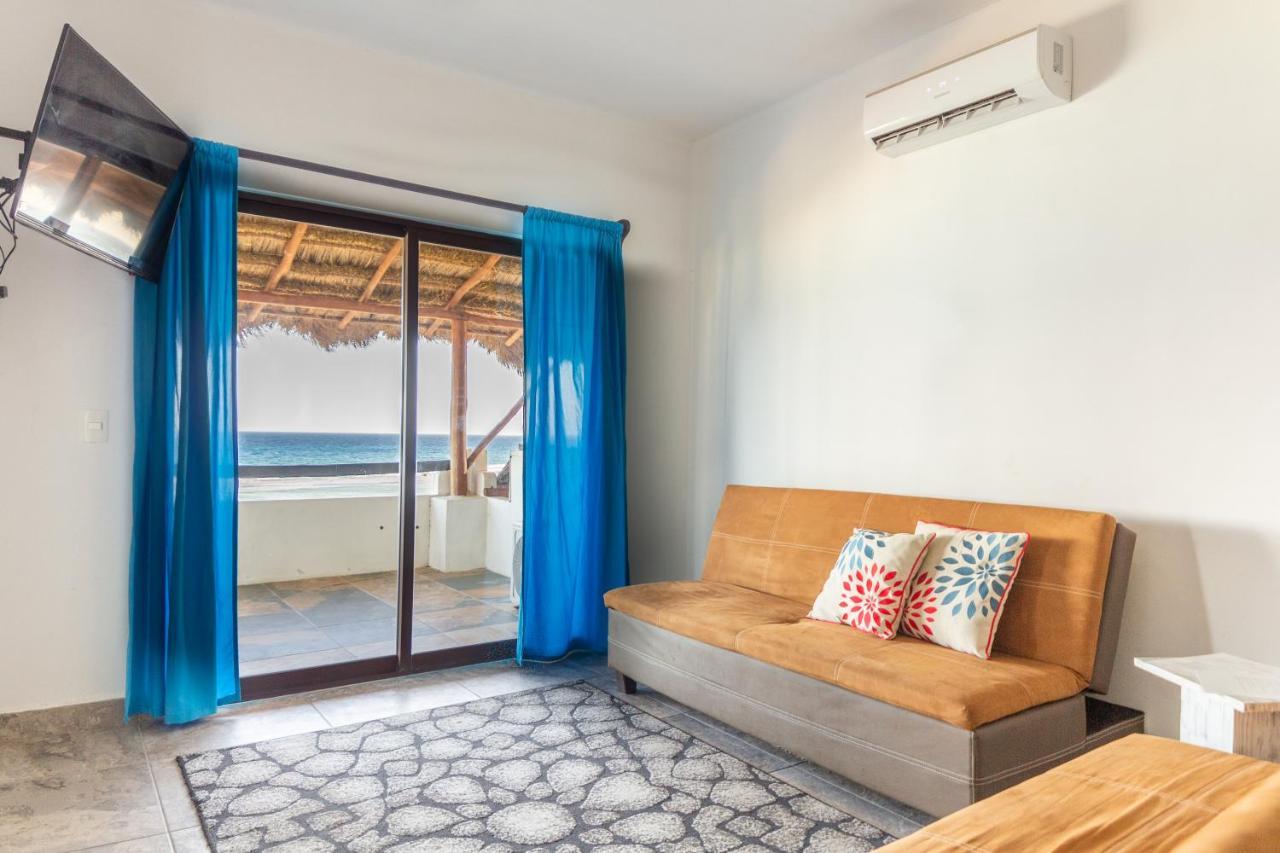 Hotel Blue Reef Frente Al Mar Mahahual Dış mekan fotoğraf