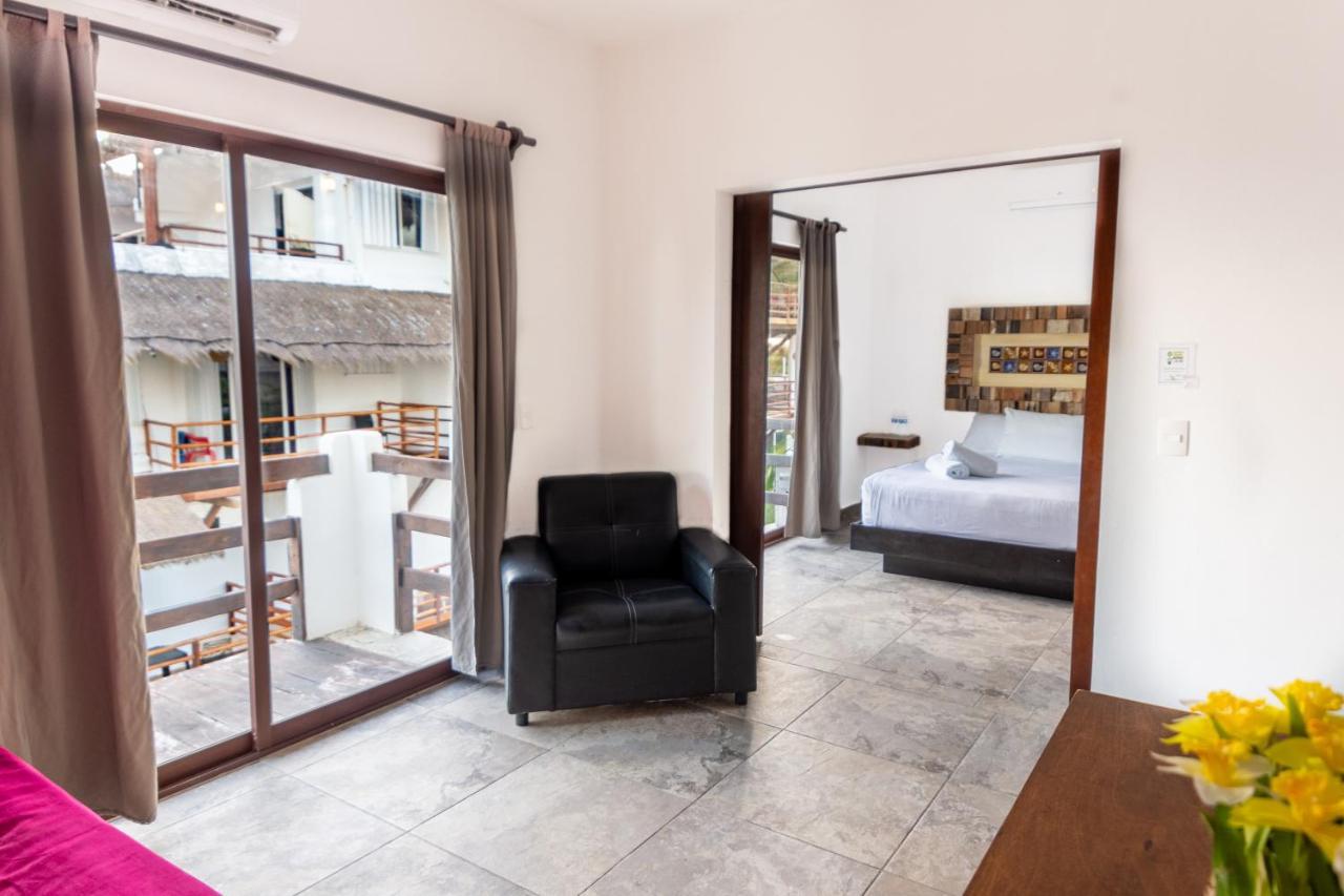 Hotel Blue Reef Frente Al Mar Mahahual Dış mekan fotoğraf