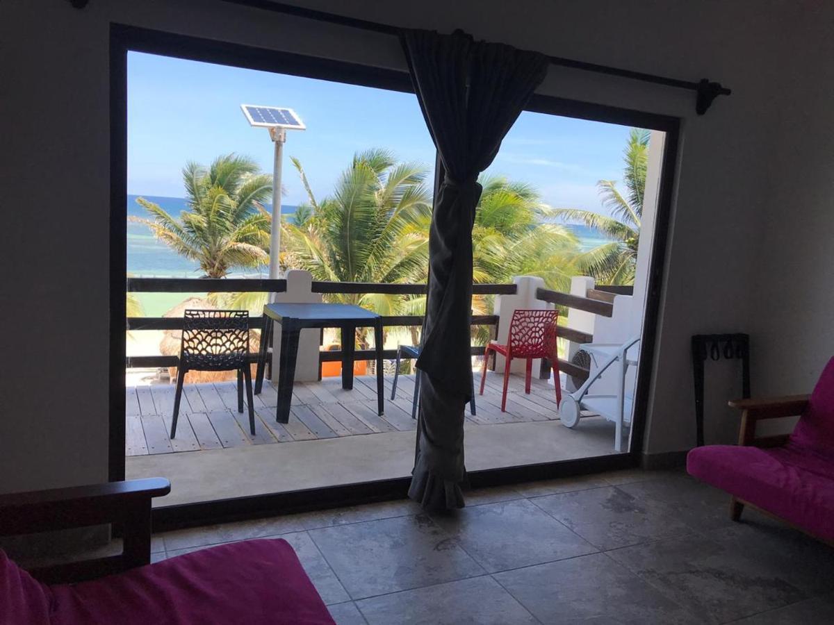 Hotel Blue Reef Frente Al Mar Mahahual Dış mekan fotoğraf